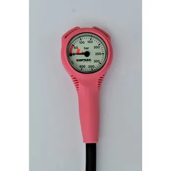 Potápěčský počítač Manometr MINI 400 Bar, SOPRASSUB růžová