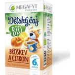 Megafyt Dětský čaj broskev a citrón BIO…