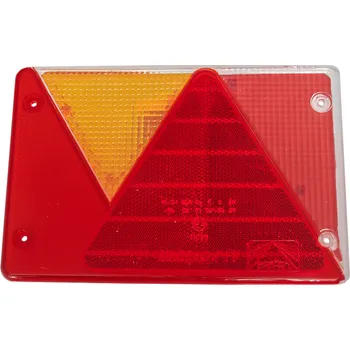 Sklo světlometu Sklo svítilny Aspöck Multipoint IV, levé