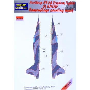 Plastikový model 1/72 Mask NF-5A Freedom RNLAF Camo.painting (ACAD)
