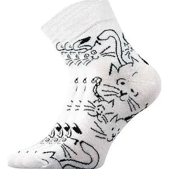 Ponožky Boma Xantipa Mix 31- balení 3 stejné páry 26-28 (39-42) bílá