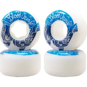 Kolečko na skateboard BLOOD ORANGE kolečka - Street Raw Rounded 99A Cruiser Wheels 4-Pack (BLUE) velikost: 52