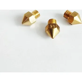 Příslušenství k 3D tiskárně Mosazná MK8 tryska - český výrobek, Tryska 0,3/1,75