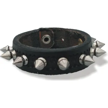 Moto Náramek Ř 1 kožený, zdobený, na ruku