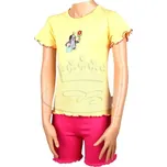 Dětské pyžamo Boma KR 012 Krtek krátké Žlutá 110-116