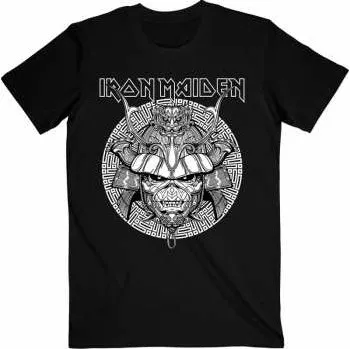 Pánské tričko Merch Iron Maiden: Tričko Senjutsu Samurai Graphic White XXL 2022