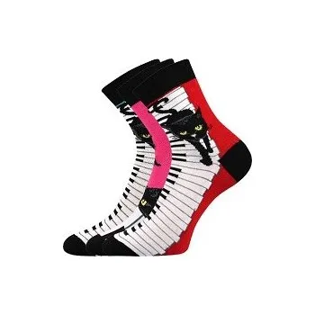 Ponožky Boma Xantipa Mix 48- balení 3 páry v barevném mixu 26-28 (39-42) mix