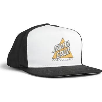 Kšiltovka SANTA CRUZ kšiltovka - Not A Dot Snapback White/Black (WHITE-BLACK)