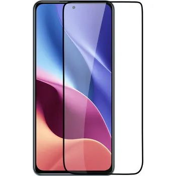 Ochranné sklo pro Xiaomi 12 5G - Černé, zaoblené