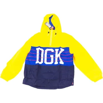 Pánská větrovka DGK bunda - Race Windbreaker Jacket Yellow (YELLOW)