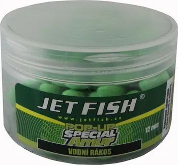 Boilies Jet Fish Pop-Up Special Amur 12 mm/40 g vodní rákos