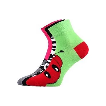 Pánská móda Dámské ponožky Boma JITULKA - balení 3 páry v barevném mixu 23-25 (35-38) mix A