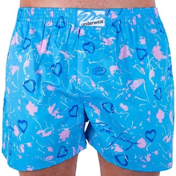 Trenýrky STYX trenky - Art modrá (MULTI)