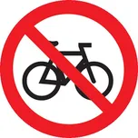 Walteco Samolepka Zákaz vstupu s koly…