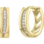 Zlaté náušnice kruhy MYA