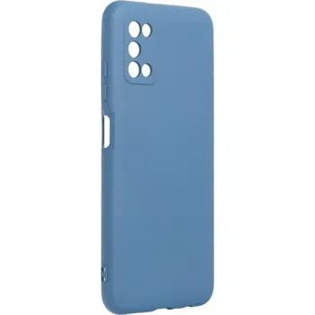 Náhradní kryt pro mobilní telefon Kryt Forcell SILICONE LITE Case Samsung Galaxy A03s modrý