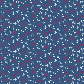 MAKOWER UK Látka bavlna v metráži 2501B