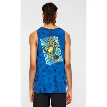 Pánské tílko SANTA CRUZ tílko - Split Strip Hand Vest Royal Cloud Dye (ROYAL CLOUD DYE)