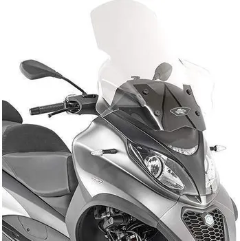 Motodíl Kappa KD5613ST přední plexi, čiré 71,5 x 65 cm (výška x šířka) pro PIAGGIO MP3 350–500 Sport / Business (18-19)