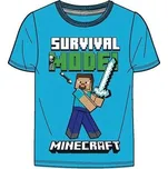 Fashion UK Tričko krátký rukáv Minecraft Survival Mode bavlna 116 cm