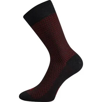 Ponožky Lonka MARCIUS z bukového vlákna - balení 3 stejné páry 26-28 (39-42) tmavě šedá