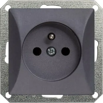 Stavebniny Timex Zásuvka OPUS style grafit