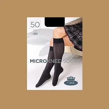 Pánské ponožky Dámské podkolenky Boma MICROknee-socks 50DEN uni beige
