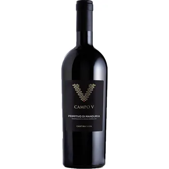 Víno Primitivo di Manduria DOC "Campo V", 2016, Cantina Sava, červené, suché, 0,75l