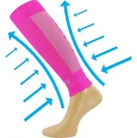 Kompresní návleky na lýtko VoXX Formig 1 pár S-M neon růžová