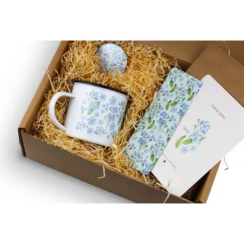 Dárková krabička ePiPí Dárková krabička - Pomněnky Objem: malý 330 ml