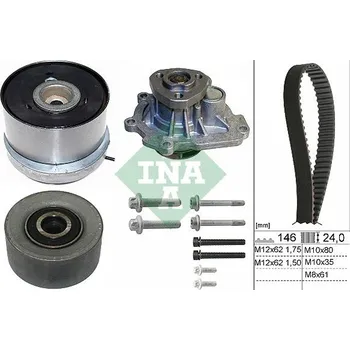 Vodní pumpa + sada ozubeného řemene INA 530 0724 30