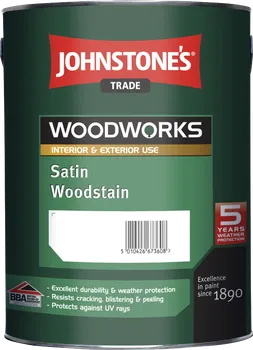 Lak na dřevo Johnstones Satin Woodstain 750 ml Redwood