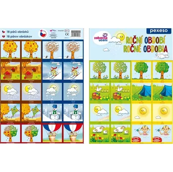 Pexeso Pexeso - ROČNÍ OBDOBÍ