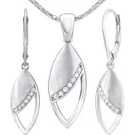 Stříbrný set šperků ELISE - náušnice a přívěsek