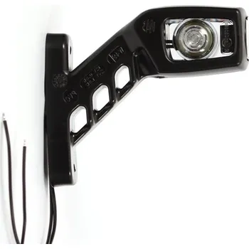 Přívěs k motorovému vozidlu Svítilna doplňková obrysová LED WAS W49 242P, 12-24V, pravá, 135 mm