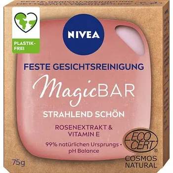 Mýdlo Nivea Magic Bar čisticí pleťové mýdlo tuhé 75 g