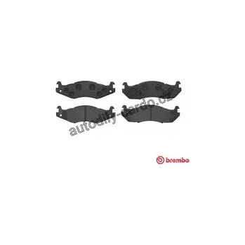 Brzdová destička Sada brzdových destiček BREMBO P37001 - AMC, HUMMER, JEEP