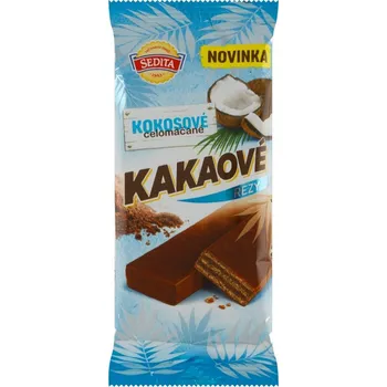 Sedita Kakaové řezy celomáčené kokosové 45 g