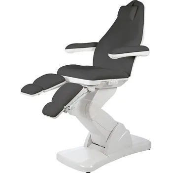 Křeslo PROFI pedikérské křeslo CUBO - 5motor šedé