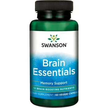 Přírodní produkt Swanson Brain Essentials 60 cps.