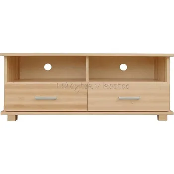 Komoda Buková TV komoda BORA B23 televizní stolek Barevné provedení: Ořech.