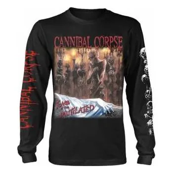 Pánské tričko Merch Cannibal Corpse: Tričko S Dlouhým Rukávem Tomb Of The Mutilated M 2021