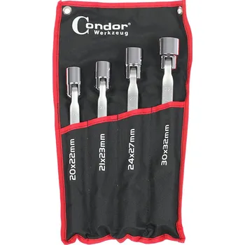 Ruční nářadí Condor klíče kloubové 4 díly, 20-32 mm - 100-01867
