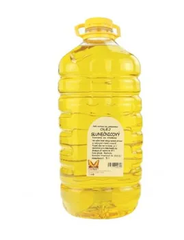 Rostlinný olej Natural Jihlava Olej slunečnicový za studena lisovaný 5 l
