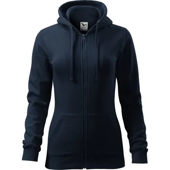 Dámská mikina Malfini Trendy Zipper Dámská mikina 411 námořní modrá XXL