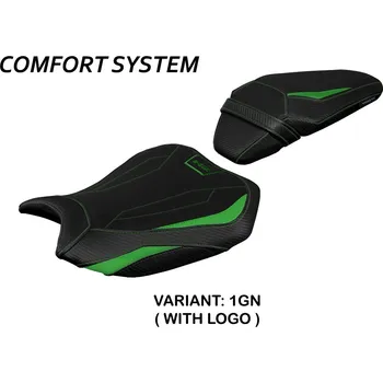 Moto sedlo TPZ Italia Potah sedla Kawasaki Z H2 Argos comfort model potah sedla: bez loga 2SL (silver)