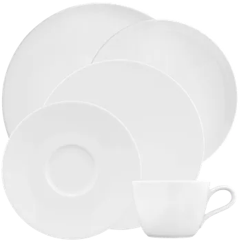 Talíř Jídelní sada 30 ks. LIFE, bílá, Seltmann Weiden ▪ Kč 10450 ️ - Luxurytable.cz Seltmann Weiden