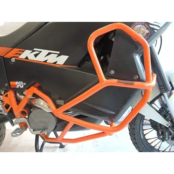 Rám pro motocykl Padací rámy RD Moto CF86O KTM 990 Adventure ´07-13 - oranžové