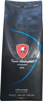 Káva Tonino Lamborghini Decaf mletá bez kofeinu 200 g