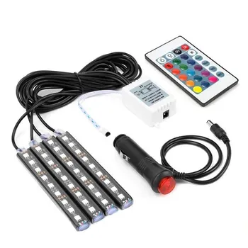 Osvětlení interiéru vozidel Tech Art LED RGB Onever pásky do auta 4 ks